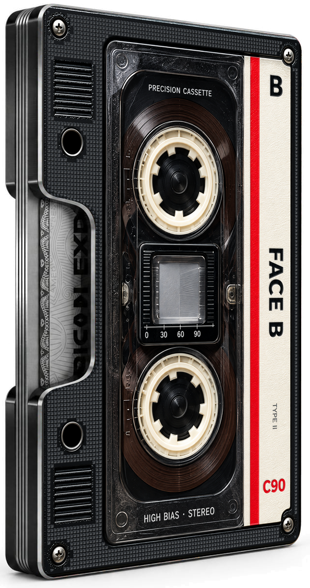 Freja Svendsen Analog — Cassette Smart Wallet, three-quarter view