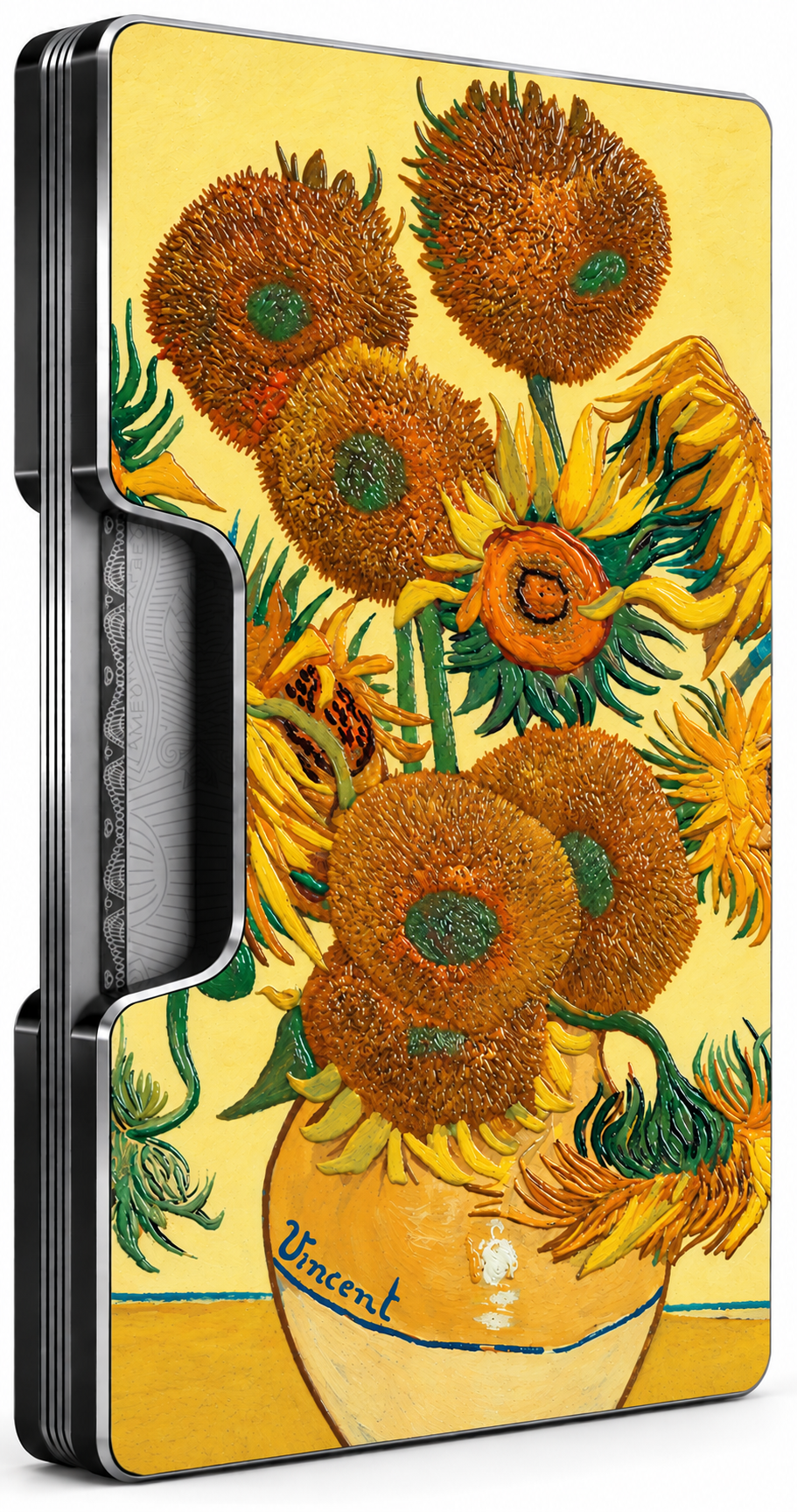 Masters — Les Tournesols Smart Wallet, three-quarter view