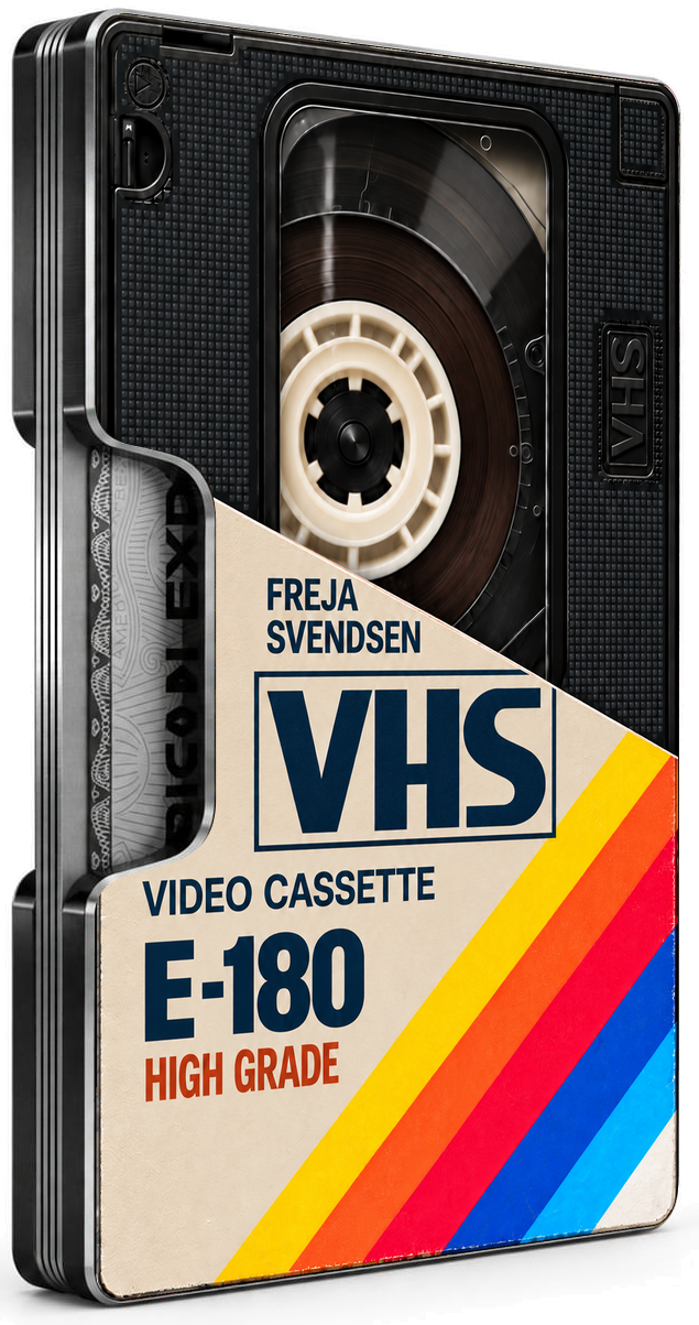 Analog — VHS Smart Wallet, three-quarter view