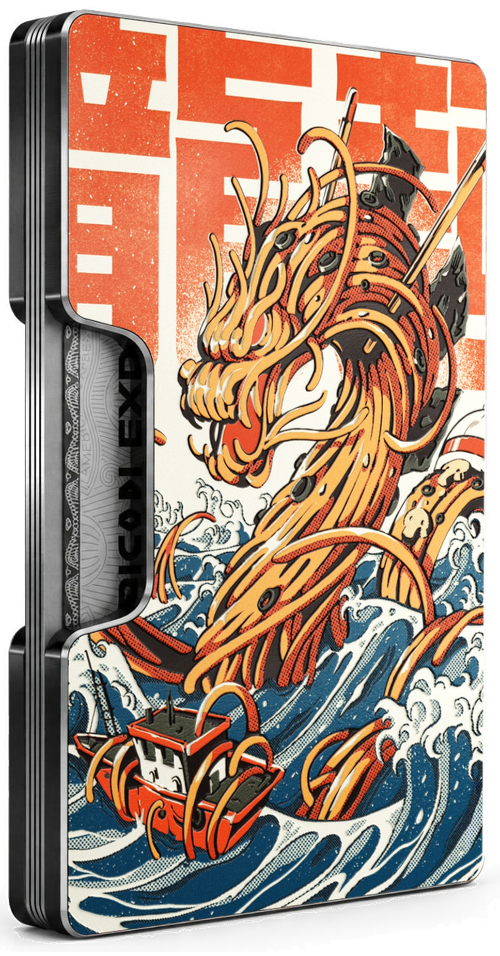 Porte-cartes Freja Svendsen Great Ramen Dragon — Ilustrata